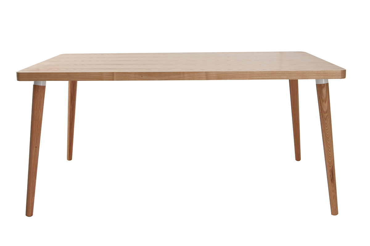 Table  manger design en chne clair L160 cm TOTEM
