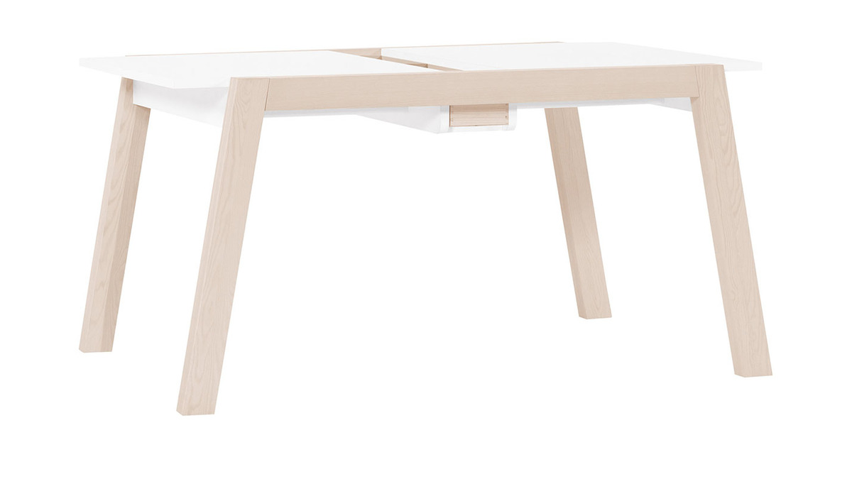 Table  manger design extensible avec rangements L150-200 EASY