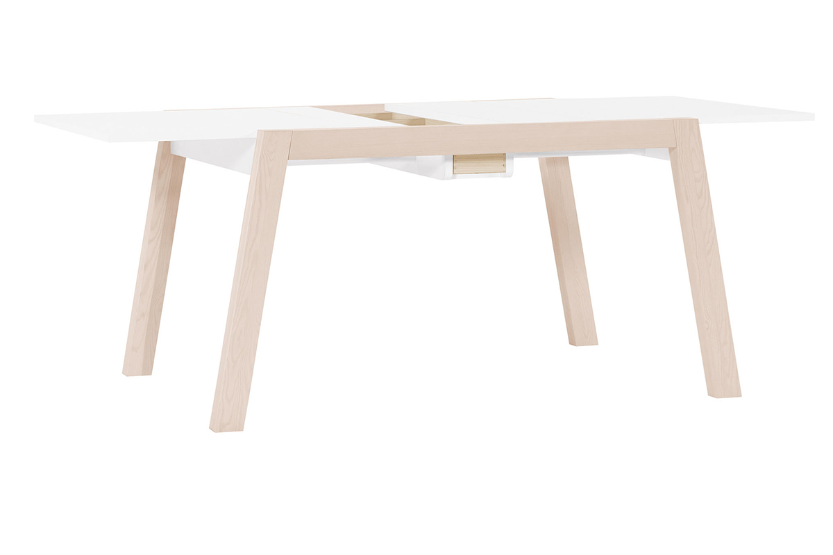 Table � manger design extensible avec rangements L150-200 EASY