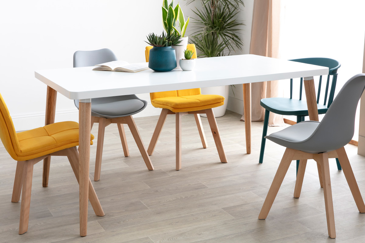 Table  manger design scandinave L160 cm TOTEM