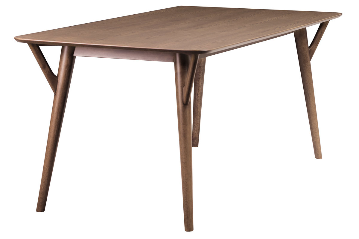 Table � manger design vintage noyer WALFORD