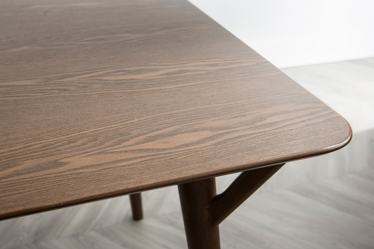 Table � manger design vintage noyer WALFORD