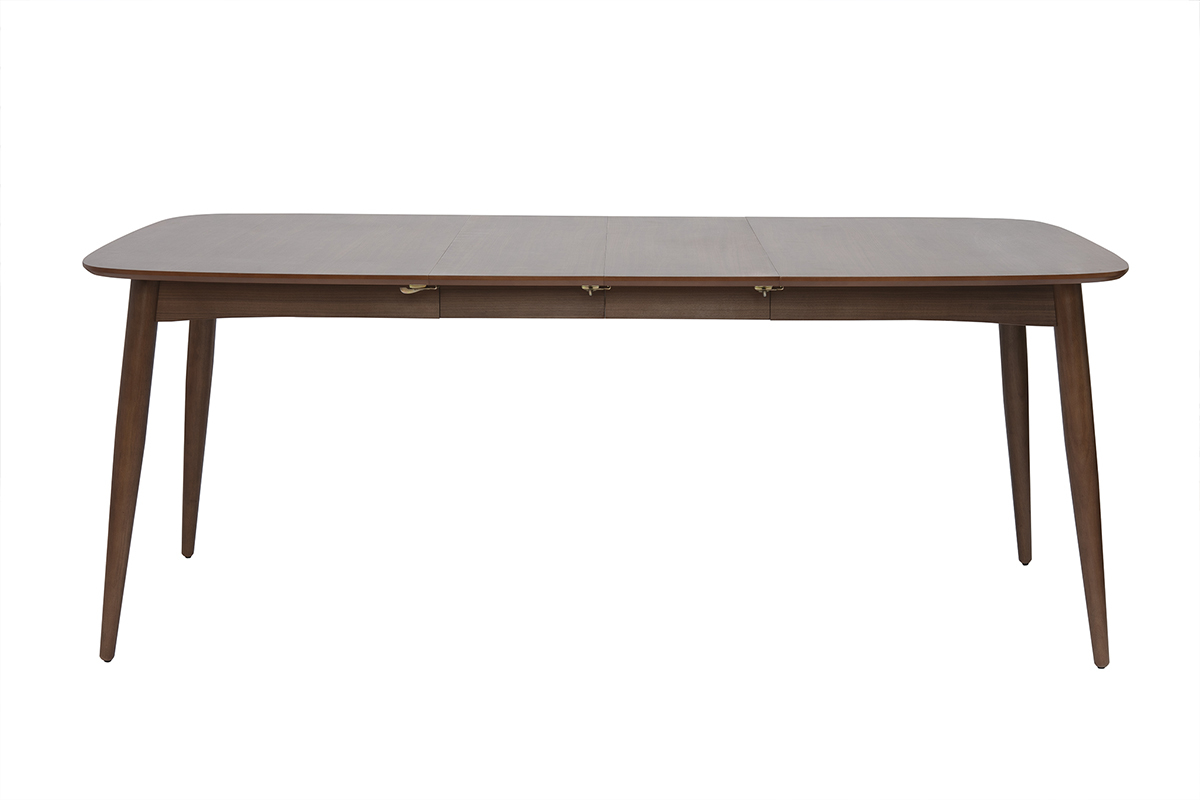 Table � manger extensible noyer L130-190 cm NORDECO