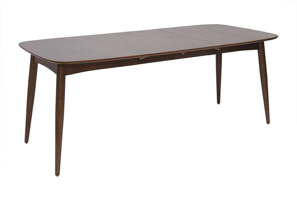 Table � manger extensible noyer L130-190 cm NORDECO