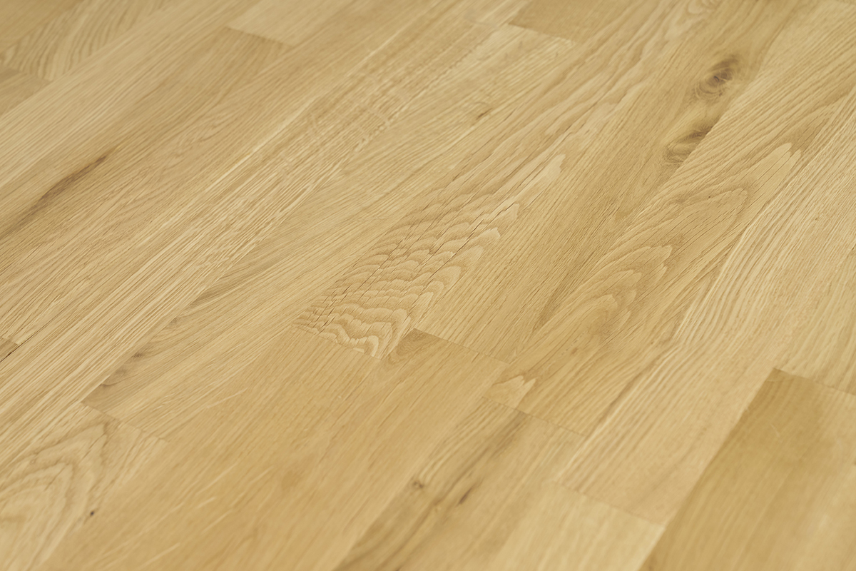 Table  manger extensible rectangulaire en bois clair chne massif L160-220 cm YULIA