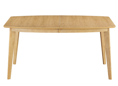 Table à manger extensible scandinave en bois clair 150-200 cm LEENA - Table à manger extensible scandinave en bois clair 150-200 cm LEENA