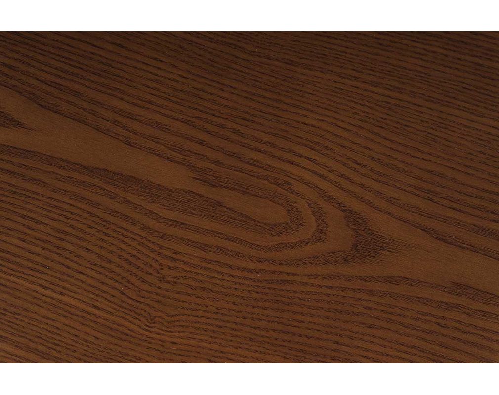Table à manger ronde design noyer D106 cm WALFORD - Matiere Table à manger ronde design noyer D106 cm WALFORD