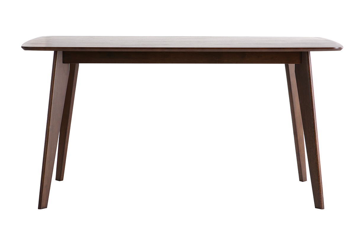 Table � manger vintage finition noyer L150 cm LEENA