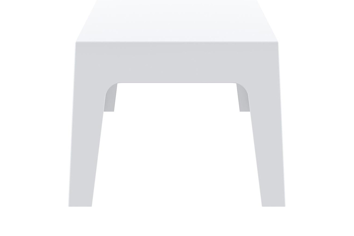 Table basse de jardin design blanc LALI