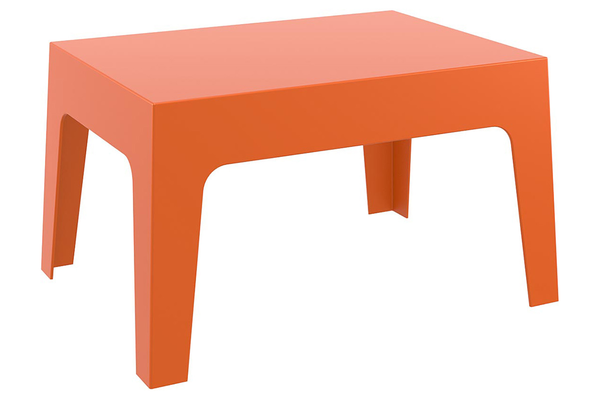 Table basse de jardin design orange  LALI