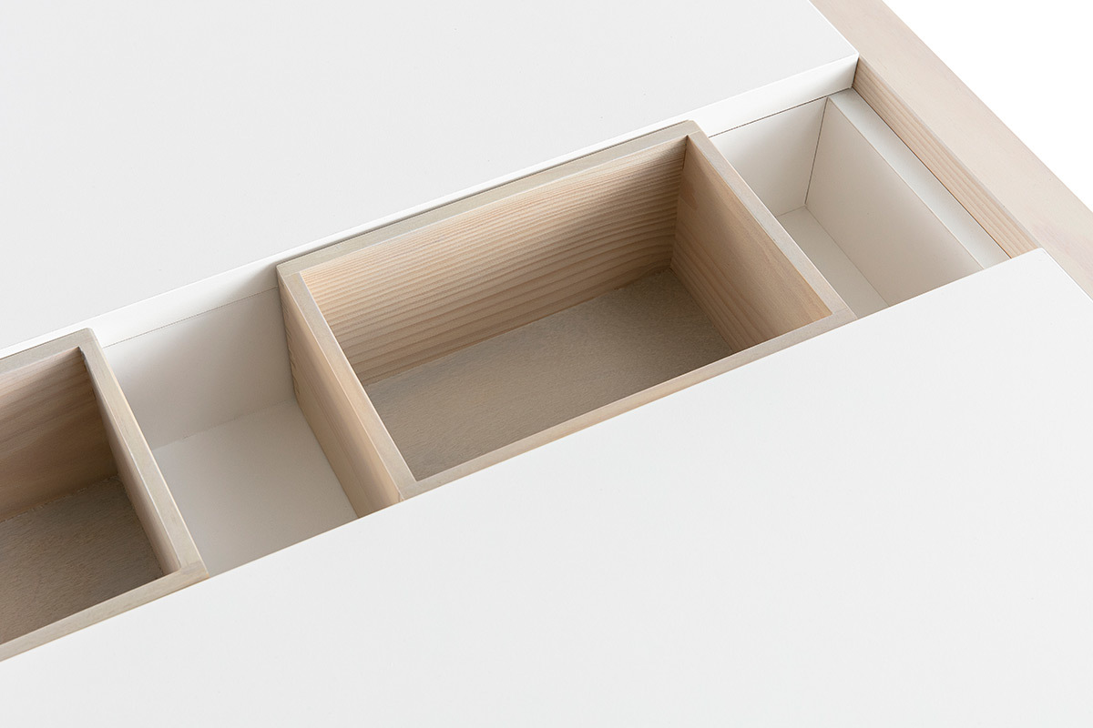 Table basse design avec rangements EASY