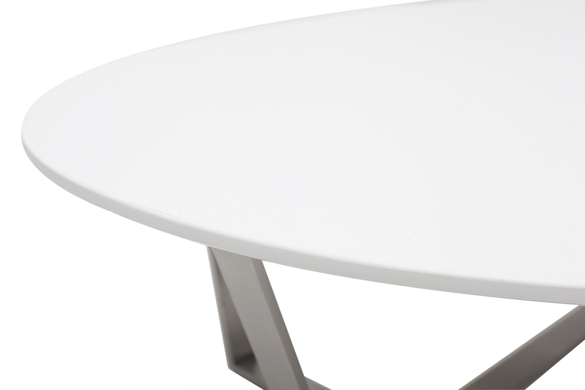 Table basse design blanche MILLA
