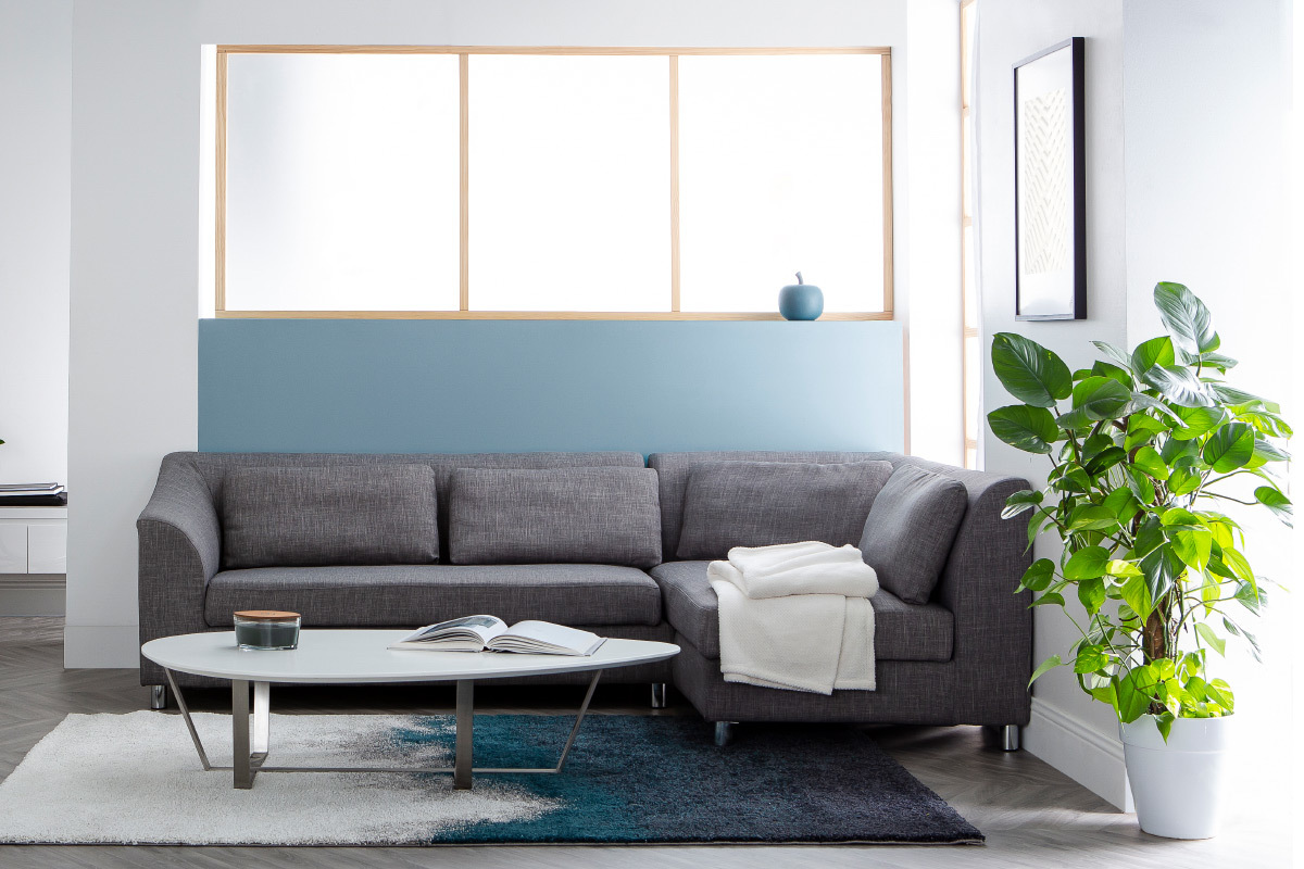 Table basse design blanche MILLA