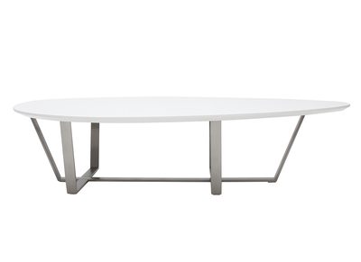 Table basse design blanche MILLA