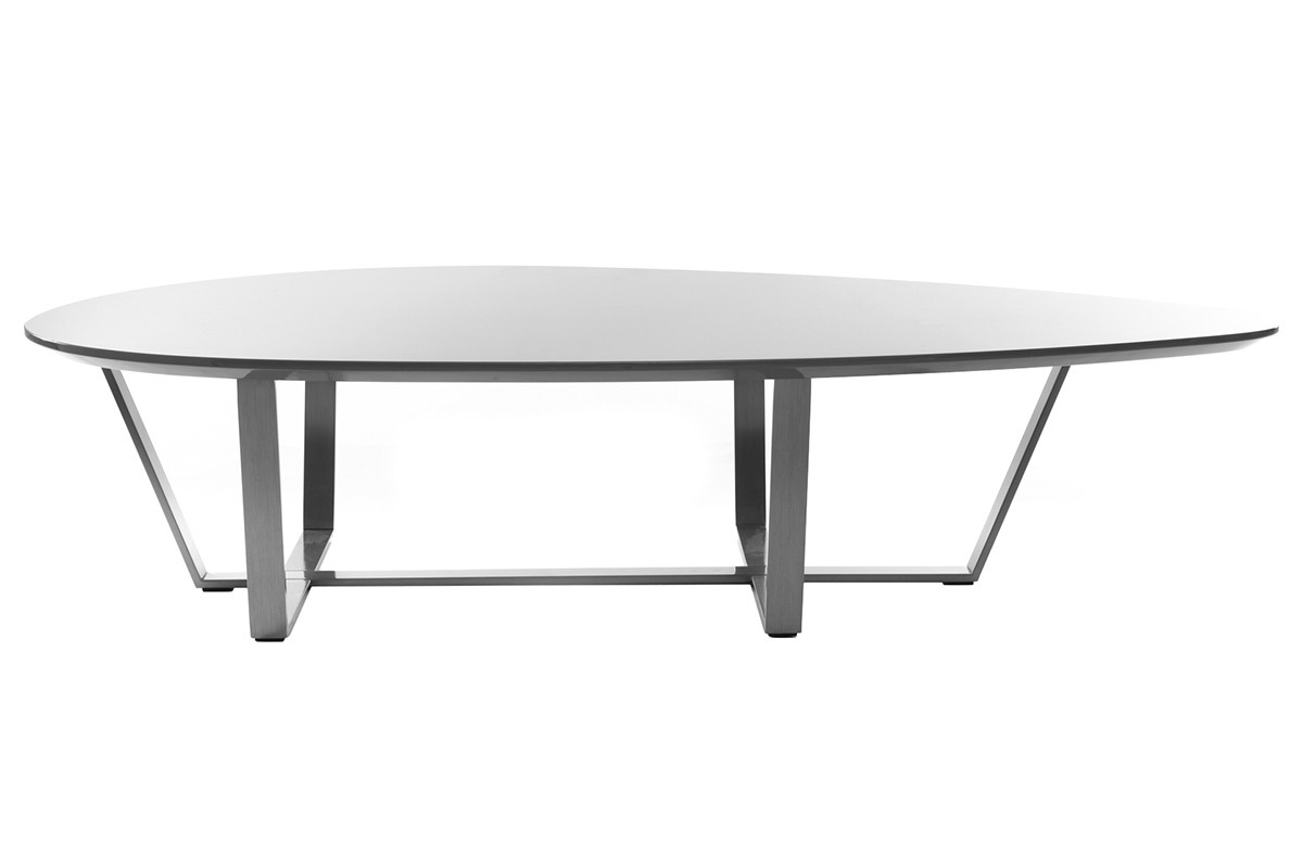 Table basse design gris MILLA