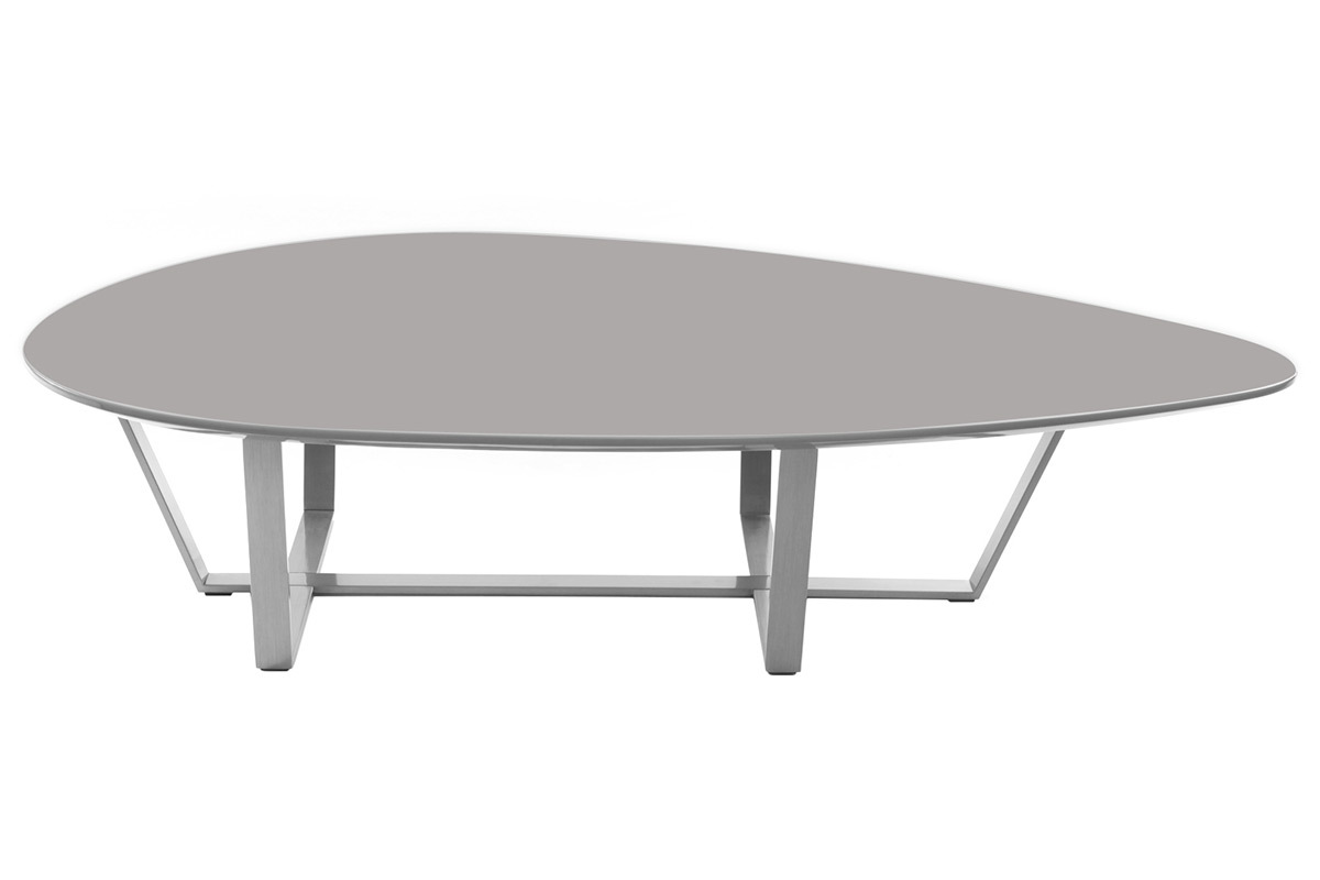 Table basse design gris MILLA