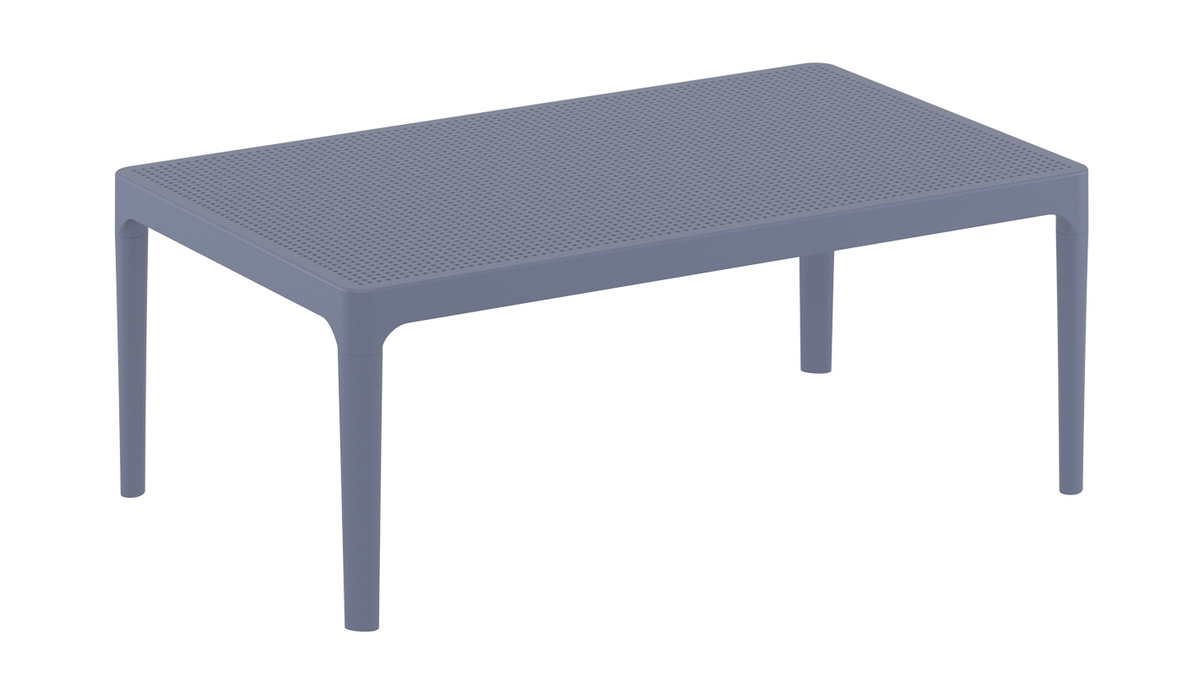 Table basse design intrieur / extrieur gris OSKOL