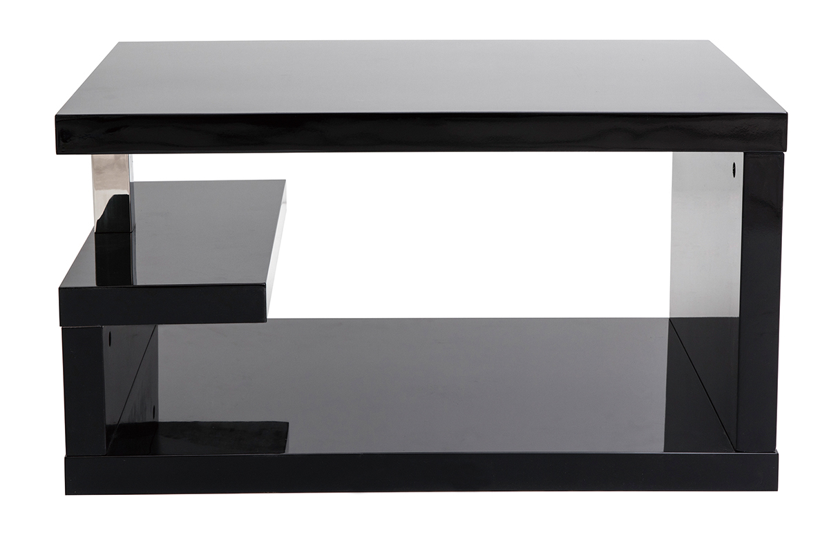 Table basse design noire REX