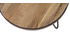 Table basse ronde industrielle en manguier massif D50 x H35 cm ATELIER