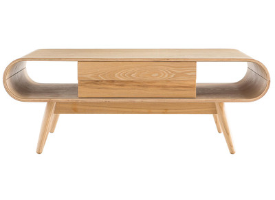 Table basse scandinave bois naturel BALTIK