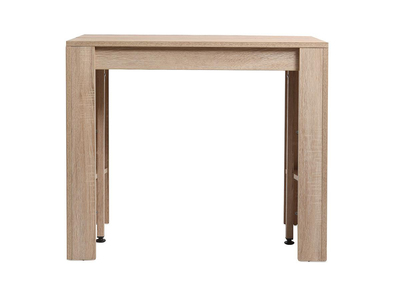 Table console extensible ch&ecirc;ne CALEB