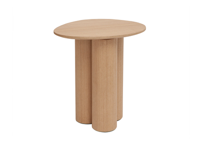 Table d'appoint bois clair L44 cm HOLLEN