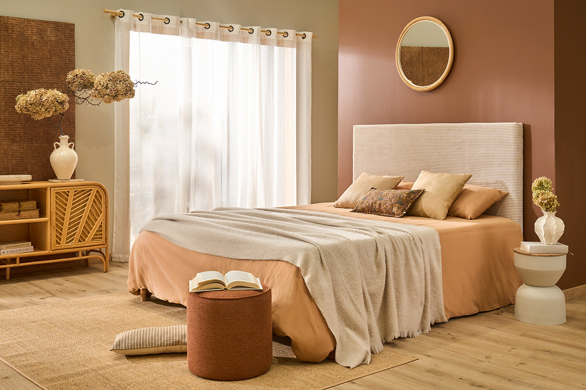 Table d'appoint ronde design avec rangement en m�tal gr�ge et bois manguier massif D30 cm YOYO