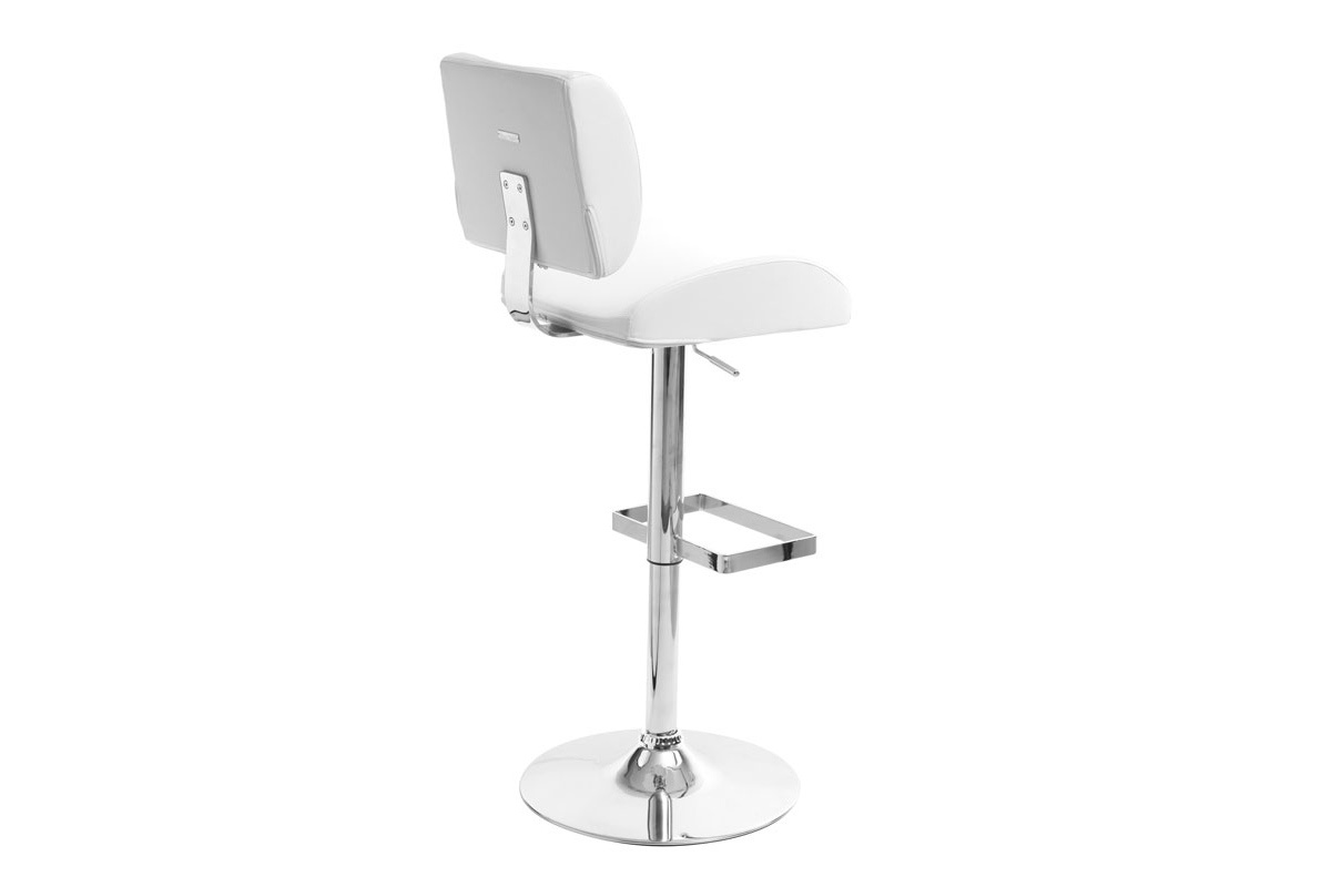 Tabouret de bar design blanc CERES
