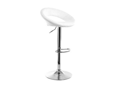 Tabouret de bar design blanc NEWTON