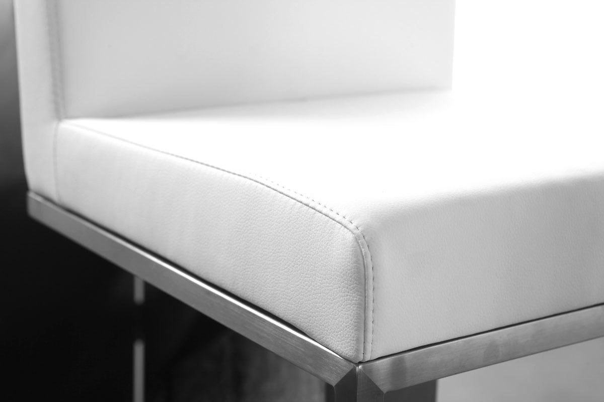 Tabouret de bar design blanc OMEGA