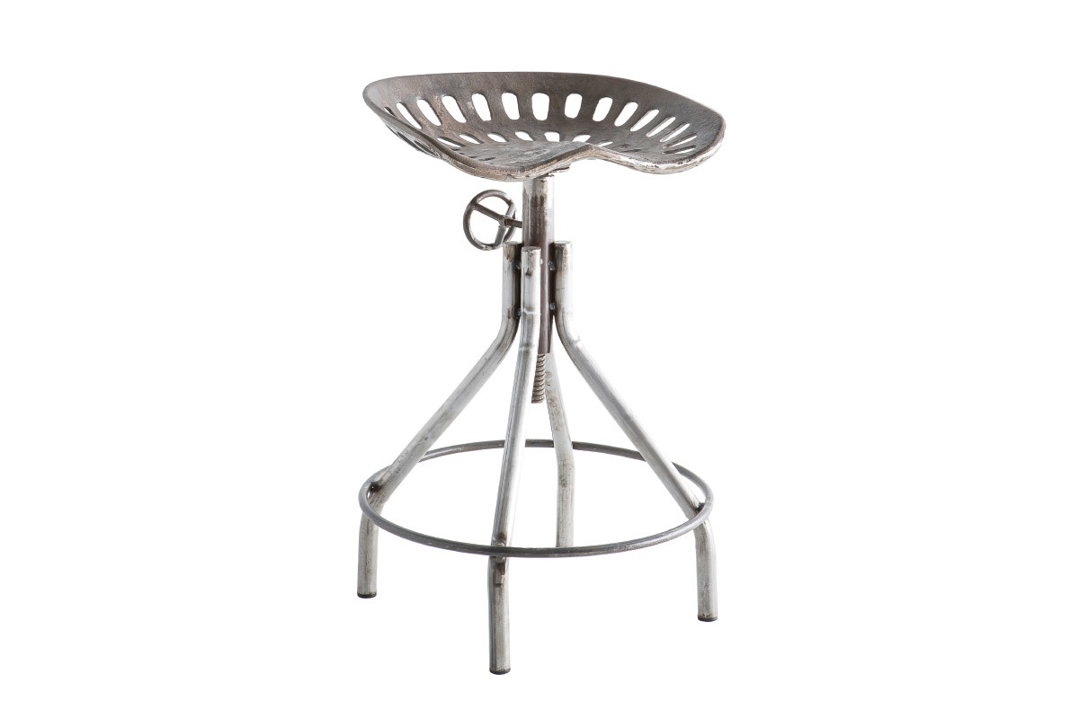 Tabouret de bar design en m�tal 75 cm WALLY