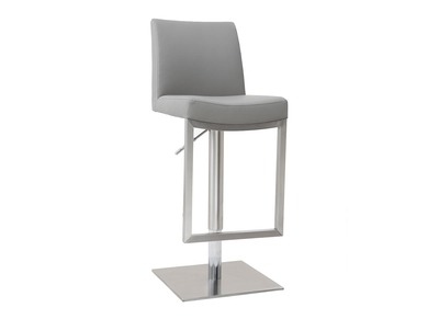 Tabouret de bar design gris KYLE