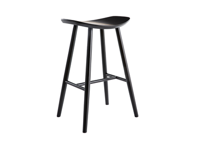 Tabouret de bar design noir 72 cm DEMORY