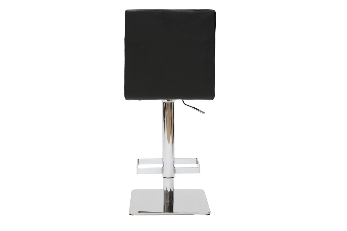 Tabouret de bar design noir COLOMBUS