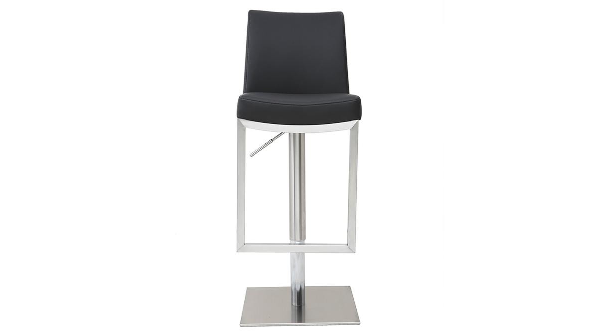 Tabouret de bar design noir KYLE