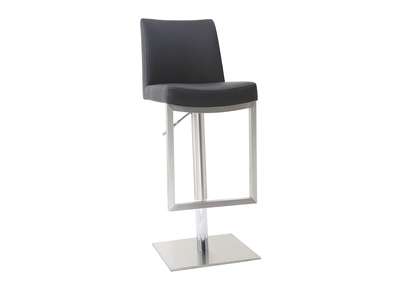 Tabouret de bar design noir KYLE
