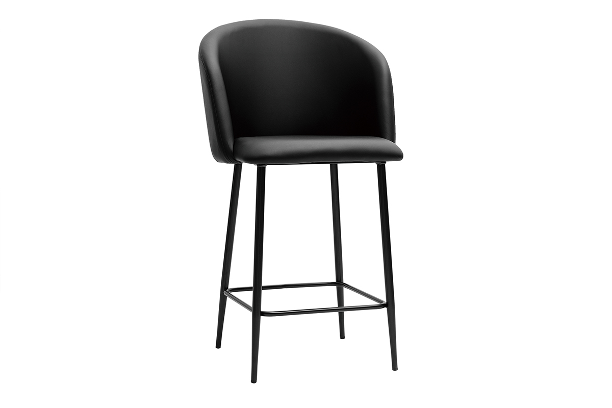 Tabouret de bar design noirs VANITY