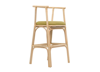 Tabouret de bar en rotin JUNGLE