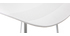 Tabourets de bar design blancs H65 cm (lot de 2) ELLA