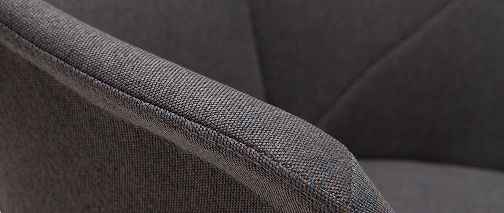 Tabourets de bar design r�glables gris fonc� (lot de 2) TAYA