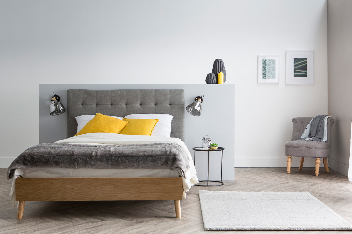 Tapis argent polypropyl�ne 120x170 CLOUD