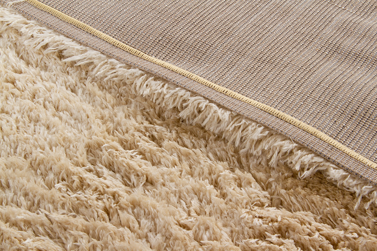 Tapis beige 160x230 cm PLUMA