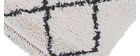 Tapis berbere &eacute;cru 160 x 230 cm ZELIA