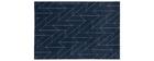 Tapis design bleu 160 x 230 cm BRAQ