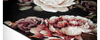Tapis design motif roses 160 x 230 cm GALICA