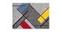 Tapis design multicolore 160 x 230 cm MATISS