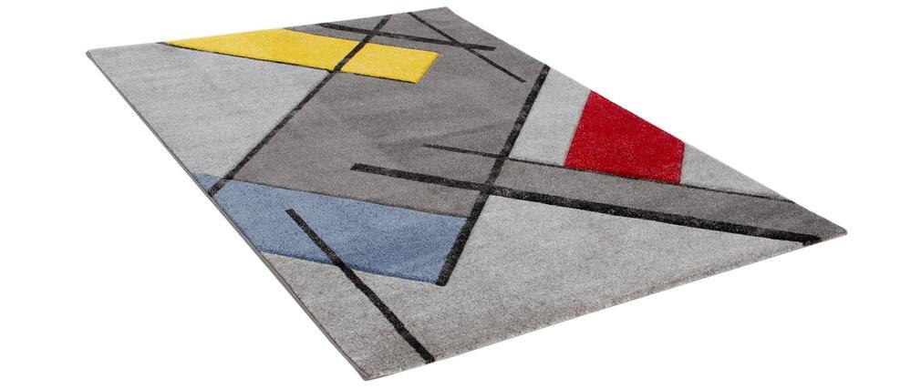 Tapis design multicolore 160 x 230 cm MATISS