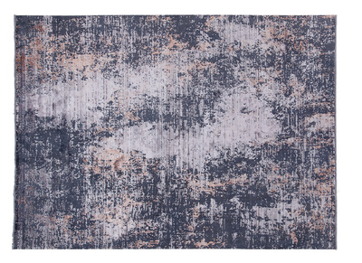Tapis effet us&eacute; gris 160 x 230 cm PERRE