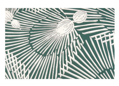 Tapis &eacute;meraude 120x170 cm TROPIC