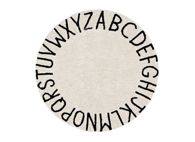 Tapis enfant naturel 150cm ALPHA